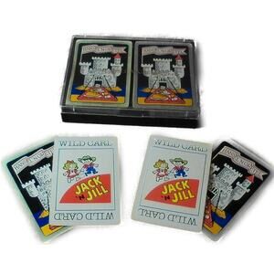 Hansel 'n Gretel Playing Cards Double Deck Complete w/Jokers & Original Case